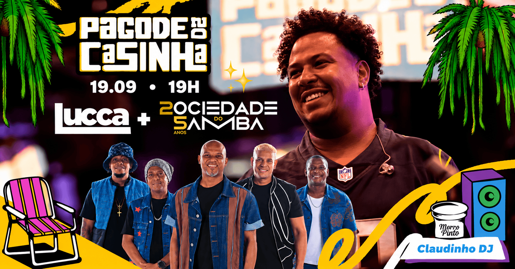 Imagem do evento PAGODE DA CASINHA